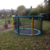 playground trampoline sunken trampoline in ground trampoline