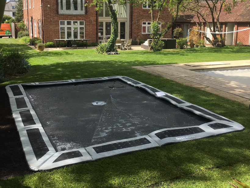 11ft By 8ft Capital In Ground Trampoline, In Ground Tranpoline