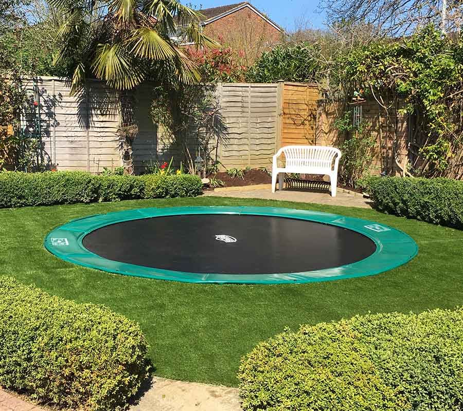 Sunken Trampolines for both the residential and commercial markets